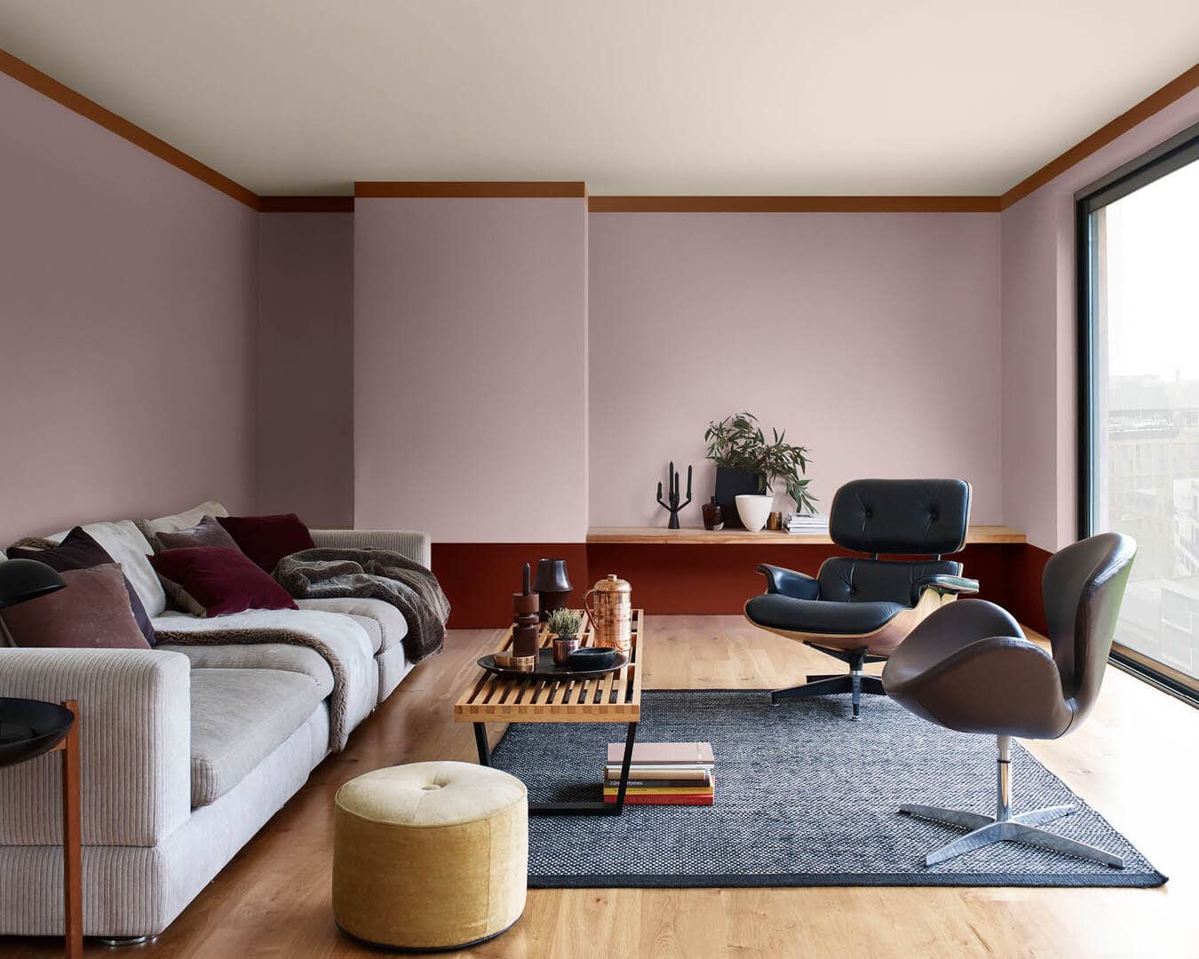 Living Room With Dulux Colour